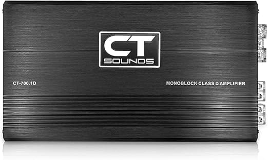 Amplificador Automotivo CT Sounds CT-700.1D 700W RMS.