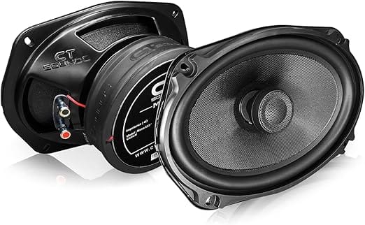 Alto-falante coaxial CT Sounds Meso 6x9 polegadas 400 Watts para som automotivo