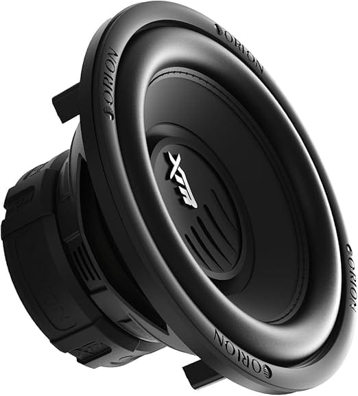 Subwoofer automotivo Orion XTR102D 10 polegadas 2000W com bobina dupla 2 Ohms e acabamento preto