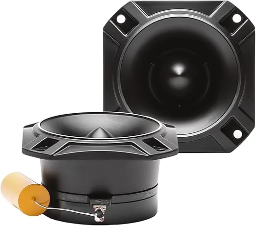 Captura de tela da página de vendas do par de Super Tweeters Skar Audio NDX33-ST de 3.3 polegadas na Amazon.